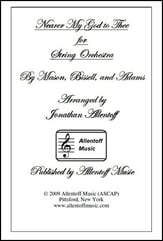 Nearer My God to Thee Orchestra sheet music cover